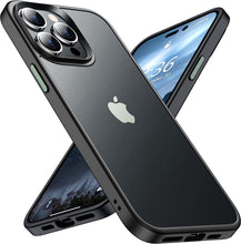 Load image into Gallery viewer, iPhone 14 Pro Case,Ultra Slim Protective Phone Matte Case Black - Redpepper Cases