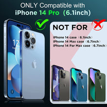 Load image into Gallery viewer, iPhone 14 Pro Case,Ultra Slim Protective Phone Matte Case Black - Redpepper Cases