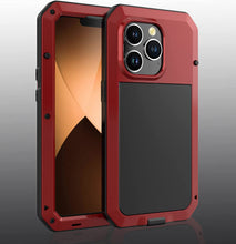 Load image into Gallery viewer, iPhone 14 Pro Full Body Shockproof Waterproof Aluminum Alloy Metal Case - Redpepper Cases