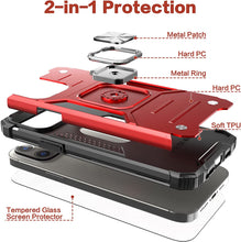 Load image into Gallery viewer, iPhone 14 Pro Heavy Duty Slim Fit Case - Redpepper Cases