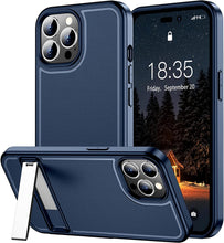 Load image into Gallery viewer, iPhone 14 Pro Max Case 6.7 inch, Military Grade Drop Protection Shockproof Cover, Black - Redpepper Cases