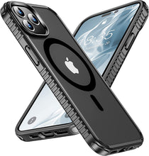 Load image into Gallery viewer, iPhone 14 Pro Max Case 6.7 inch, Military Grade Drop Protection Shockproof Cover, Black - Redpepper Cases