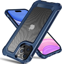 Load image into Gallery viewer, iPhone 14 Pro Max Case Hard Carbon Fiber Back Case - Redpepper Cases