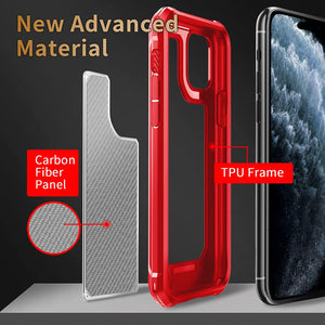 iPhone 14 Pro Max Case Hard Carbon Fiber Back Case - Redpepper Cases