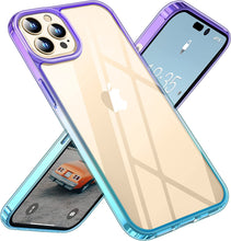Load image into Gallery viewer, iPhone 14 Pro Max Case Military Grade Drop Protection Slim Phone Case (Clear) - Redpepper Cases