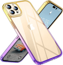 Load image into Gallery viewer, iPhone 14 Pro Max Case Military Grade Drop Protection Slim Phone Case (Clear) - Redpepper Cases