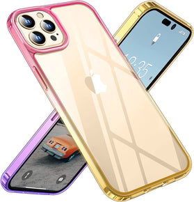 iPhone 14 Pro Max Case Military Grade Drop Protection Slim Phone Case (Clear) - Redpepper Cases