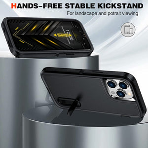 iPhone 14 Pro Max Case Military Grade Shockproof Heavy Duty Protection Black - Redpepper Cases