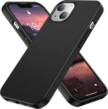 Load image into Gallery viewer, iPhone 14 Pro Max Case Naural Texture Speckled Soft Phone Case, Black - Redpepper Cases