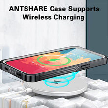 Load image into Gallery viewer, iPhone 14 Pro Max Case Tempered Bumper Case Rugged Cover Black - Redpepper Cases