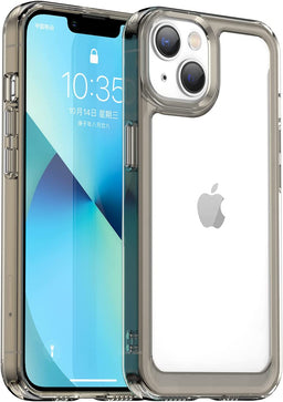 iPhone 14 Pro Max Shockproof Clear Acrylic Hard Back Case - Redpepper Cases