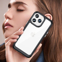 Load image into Gallery viewer, iPhone 14 Pro Max Shockproof Clear Acrylic Hard Back Case - Redpepper Cases