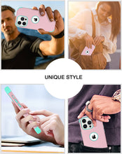 Load image into Gallery viewer, iPhone 14 Pro Max Women-Girls Heavy Duty 2 in 1 Rugged Shockproof Case - Redpepper Cases