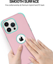 Load image into Gallery viewer, iPhone 14 Pro Max Women-Girls Heavy Duty 2 in 1 Rugged Shockproof Case - Redpepper Cases