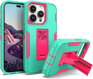iPhone 14 Pro Military Grade Drop Protection Kick Stand Case - Redpepper Cases