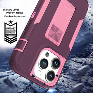 iPhone 14 Pro Military Grade Drop Protection Kick Stand Case - Redpepper Cases