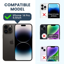 Load image into Gallery viewer, iPhone 14 Pro Slide Camera Cover Ring Stand Heavy Duty Rugged Bumper Case - Redpepper Cases