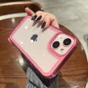 iPhone 14 Transparent Acrylic Shockproof Case - Redpepper Cases