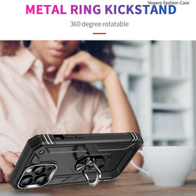 iphone 15 Magnetic Ring Stand Holder Case - Redpepper Cases