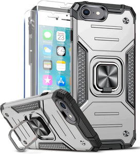 iPhone 7/8 Military Grade Kickstand Ring Case - Redpepper Cases