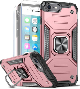 iPhone 7/8 Military Grade Kickstand Ring Case - Redpepper Cases