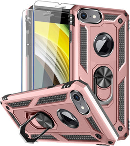 iPhone 7/8 Military Grade Kickstand Ring Case - Redpepper Cases