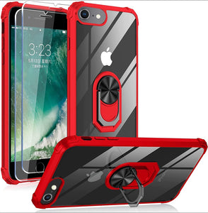 iPhone 7/8 Military Grade Kickstand Ring Case - Redpepper Cases