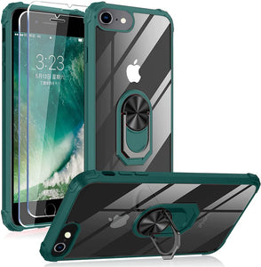 iPhone 7/8 Military Grade Kickstand Ring Case - Redpepper Cases