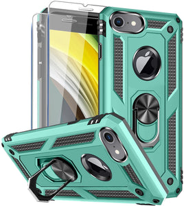iPhone 7/8 Military Grade Kickstand Ring Case - Redpepper Cases