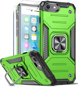 iPhone 7/8 Military Grade Kickstand Ring Case - Redpepper Cases