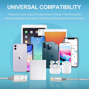 iPhone Charger Fast Charging, 2 Pack USB Wall Charger Travel Plug Adapter - Redpepper Cases