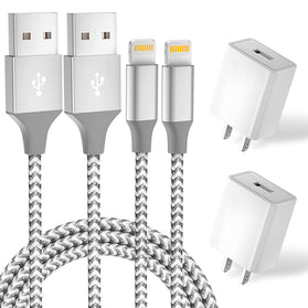 iPhone Charger Fast Charging, 2 Pack USB Wall Charger Travel Plug Adapter - Redpepper Cases