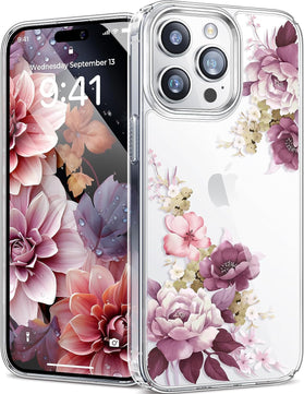 iPhone Cover Pro Case Flower Design Protective - 6.1 inch - Redpepper Cases