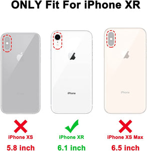 iPhone XR Case Built Screen Protector Lightweight - Marble - Redpepper Cases