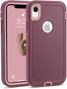 iPhone XR Case Heavy Duty Shock Absorption Full Body Protective Case. - Redpepper Cases