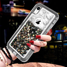 Load image into Gallery viewer, iPhone XR Glitter Bling Sparkle Heavy Duty Shockproof Case - Redpepper Cases