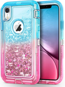 iPhone XR Glitter Bling Sparkle Heavy Duty Shockproof Case - Redpepper Cases