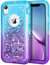 Load image into Gallery viewer, iPhone XR Glitter Bling Sparkle Heavy Duty Shockproof Case - Redpepper Cases