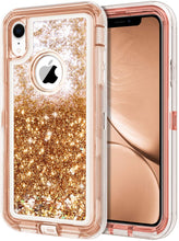 Load image into Gallery viewer, iPhone XR Glitter Bling Sparkle Heavy Duty Shockproof Case - Redpepper Cases
