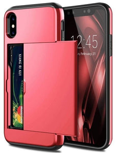 iPhone X/XS Max/XR Wallet Card Case - Cover for iPhone 7/8 Plus - Redpepper Cases