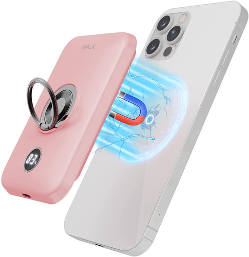 iWALK Magnetic Wireless Power Bank, 6000mAh Portable iPhone Charger - Redpepper Cases