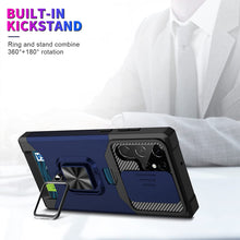 Load image into Gallery viewer, Kickstand Case for Samsung Galaxy S22 Ultra, Slide Camera Cover Heavy Duty - Redpepper Cases