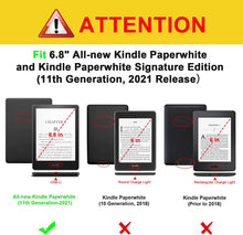 Load image into Gallery viewer, Kindle Paperwhite Kindle Paperwhite Signature Edition Premium PU Leather Sleeve Cover - Redpepper Cases