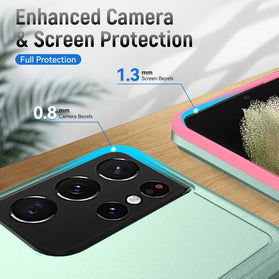 KSELF Compatible Samsung Galaxy S21 Ultra 5G Case Protective Phone Case - Redpepper Cases