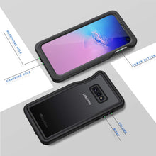 Load image into Gallery viewer, Lanhiem Samsung Galaxy S10e Case Shockproof Protective Clear Cove Black - Redpepper Cases
