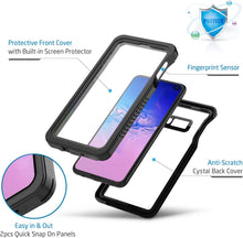 Load image into Gallery viewer, Lanhiem Samsung Galaxy S10e Case Shockproof Protective Clear Cove Black - Redpepper Cases