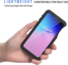 Load image into Gallery viewer, Lanhiem Samsung Galaxy S10e Case Shockproof Protective Clear Cove Black - Redpepper Cases
