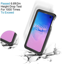 Load image into Gallery viewer, Lanhiem Samsung Galaxy S10e Case Shockproof Protective Clear Cove Black - Redpepper Cases