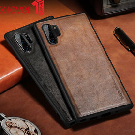 Leather Wallet Case For Samsung Note 10 Plus - Redpepper Cases