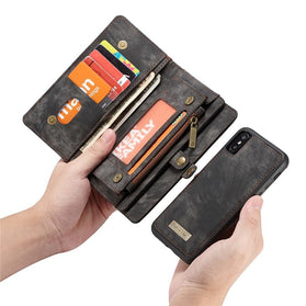 Luxury Wallet with Credit Card Slot Phone Case For iPhone X/XR/Xs MAX/7/7/8 Plus - Redpepper Cases